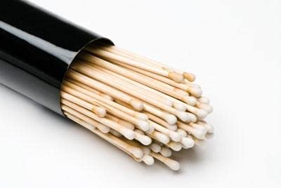 AmeriCan Goods Silver Nitrate Wooden Caustic Sticks Applicator 10/PS
