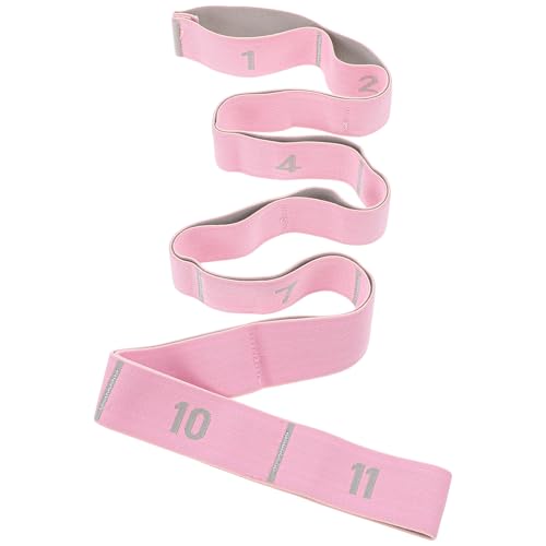 Yoga Bands For Stretching Stretch Straps with Loops Elastic Stretching Strap With Loops Physical Pilates Stretch Band For ...