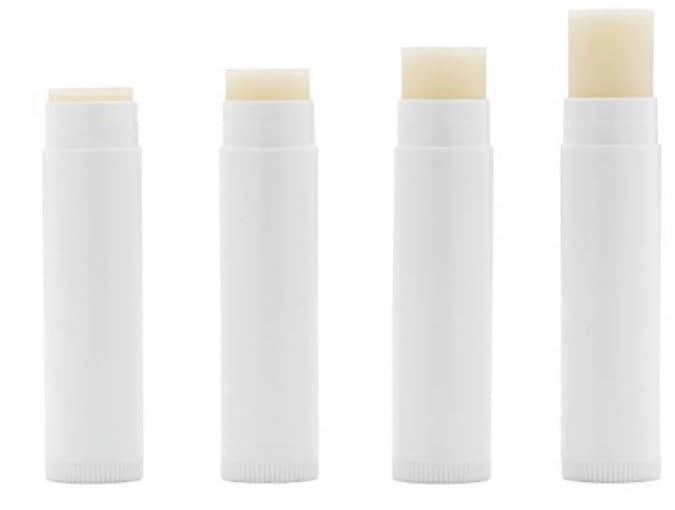 Bulk Lip Balm Wholesale 100 Pack Unlabeled | White Label Made in USA | Natural Vanilla