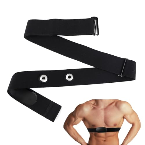 Heart Rate Monitor Chest Band for Polar H10 H9 H7, Adjustable Waterproof Replacement Chest Strap Compatible with Polar Garmin