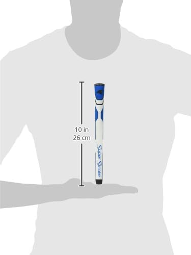 SuperStroke NFL Golf Club Grip, Standard Size, Black, Rubber, Textured