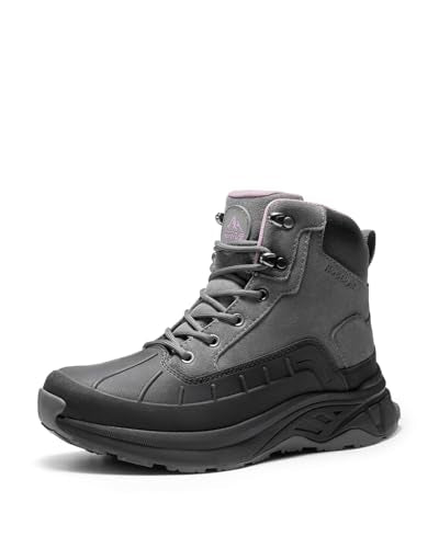 NORTIV 8 Women's Waterproof Hiking Boots Outdoor Trekking Camping Trail Hiking Boots