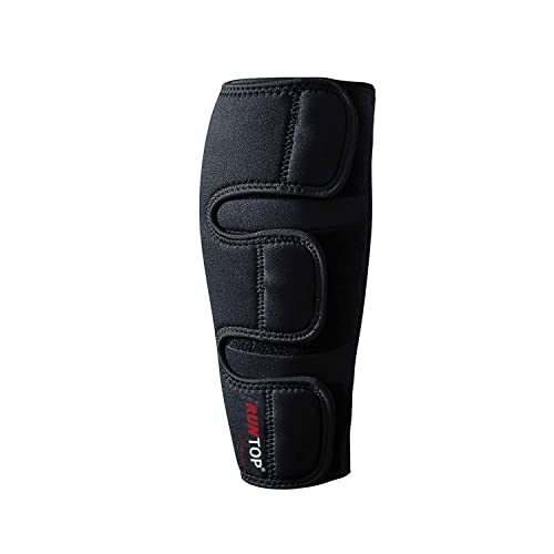 RUNTOP Shin Sleeves Guards for Rope Climbing Deadlifting Weightlifting Powerlifting Cross Fitness Training Box Jumping Leg...