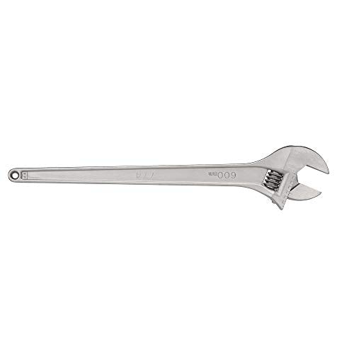 RIDGID 86932 774 Adjustable Wrench, 24-inch Large Adjustable Wrench for Metric and SAE, Silver