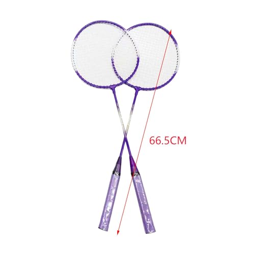 Badminton Rackets Badminton Equipment 1 Pair Badminton Racquets Set Shuttlecock Racket for Couples Family Exercise Lawn Be...