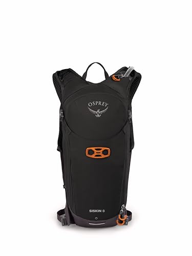 Osprey Siskin 8L Men's Biking Backpack with Hydraulics Reservoir, Black