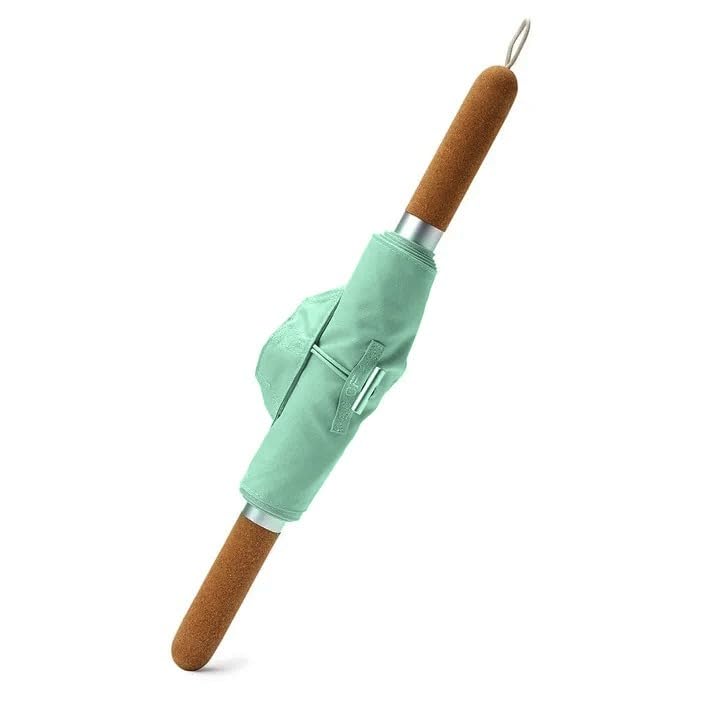 CastleFlexx Mobility and Full Body Strengthening Device | Non-Elastic Stretch Strap with Natural Premium Cork Handles for ...
