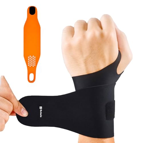 Bchois Wrist Brace,Wrist Support for Carpal Tunnel Pain Relief,Ulnar Brace Ultra-Thin Elastic for Tear,Wrist wraps Repetit...