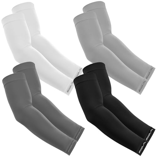 APEXUP Cooling Arm Sleeves for Men Women, UV Sun Protection UPF 50, Volleyball Arm Sleeves Compression Sleeves for Outdoor