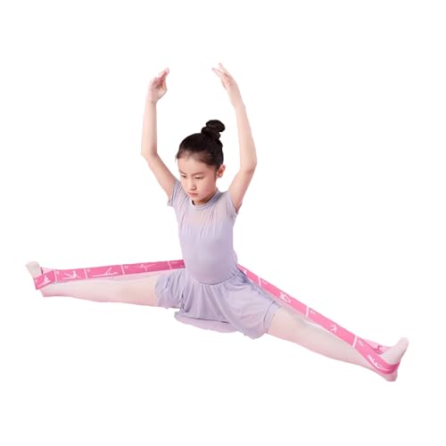 Xensamy 2-Pack Adjustable Kids Dance Stretch Bands - 8-Loop Elastic Bands for Ballet, Latin, Yoga, Gymnastics & Stretching...