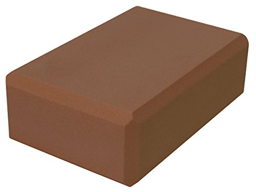 YogaAccessories 3'' Foam Exercise Yoga Block