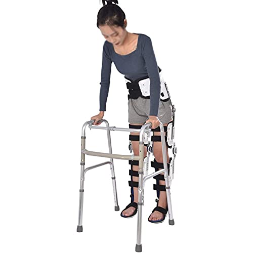 DJVHSRI Adjustable Knee Brace Support Orthopedic Hinged Knee Waist Support Brace,Hinged Knee Brace Adjustable Post Op Knee...