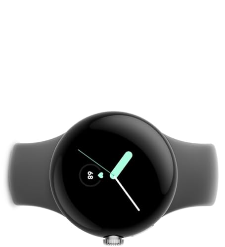 Google Pixel Watch 41mm Smartwatch with LTE WiFi, GPS, BT and Heart Rate Monitor in Bulk Packaging (Polished Silver)