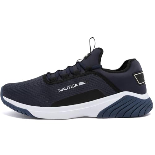 Nautica Men's Sneakers - Stylish and Comfortable Casual Shoes for Fashionable Walking and Running | Lace-Up Athletic Footwear