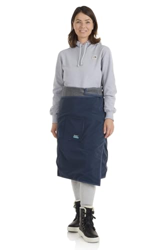 NorSari Sport Blanket and Wearable Wrap, The Oslo Sport, Tech Blue Performance Poly