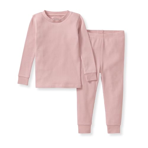 Burt's Bees Baby baby-boys Honeysoft Pajamas, Tee and Pant 2-piece Pj Set, Soft Organic Cotton & Lyocell Blend