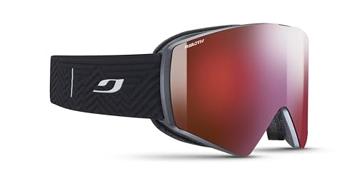Julbo Razor Edge Snow Goggles for Men & Women w/REACTIV Photochromic Lens for Skiing and Snowboarding - 100% UV Protection