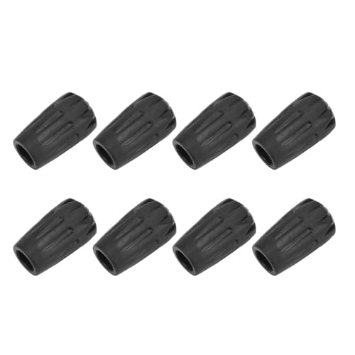 - Rubber Replacement Tips for Trekking Poles, Hiking Canes & Collapsible Staffs, Non-Slip & Shock Absorption Design (1.1c...