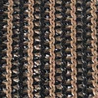Eden's Decor Straight Flat-Edged Sun Shade Sail Rectangular 9' x 15' Brown UV-Blocking Outdoor Canopy Fabric Cloth Awning for Pergola Patio Garden Backyard Custom Size