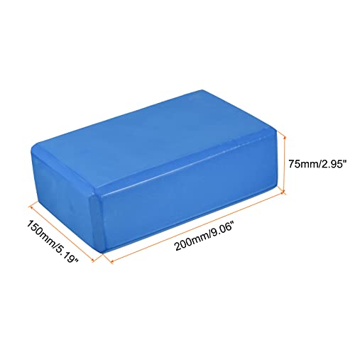 uxcell Yoga Block-Light Weight High-Density EVA Foam Brick for Beginners, Yogis, Pilates, Meditation