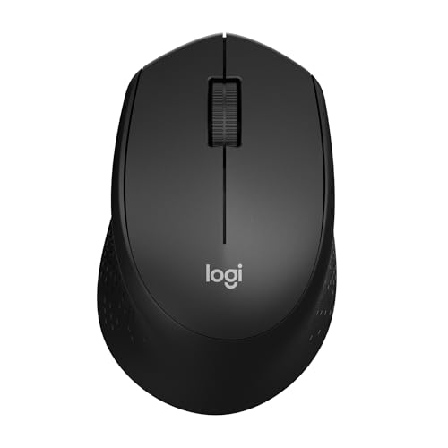 Logitech M330 Silent Wireless Mouse, 2.4GHz with USB Receiver, Optical Tracking, Quiet & Lightweight, Long Battery Life, f...