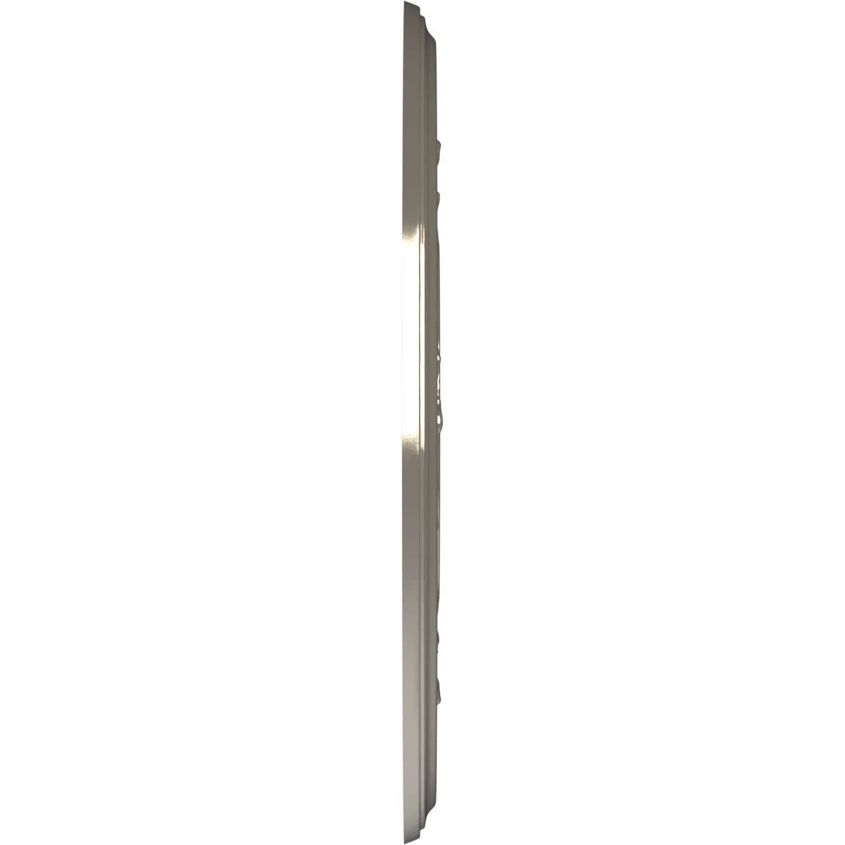 Ekena Millwork Cmp13Babcr Baltimore Thermoformed Pvc Ceiling Medallion (Fits Canopies Up To 5 1/4), 13Od X 3 1/2Id X 3/4P, Brigh