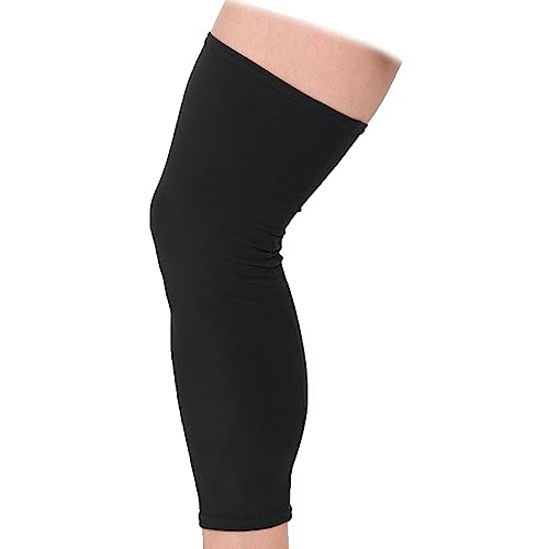 DOUKOM Knee Brace Undersleeve for Men & Women, Leg Undersleeve for Knee Brace Closed Patella Protects Skin from Abrasions ...