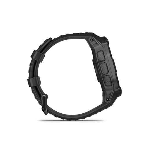 Garmin Instinct 2X Solar - Tactical Edition, Rugged GPS Smartwatch, Built-in Flashlight, Ballistics Calculator, Solar Char...