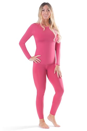 Rocky Thermal Underwear Women Long Johns Womens Thermals Top Bottom Set Fleece Lined Under Wear Clothes Base Layer Thermals