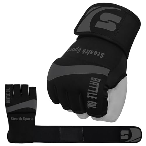 Stealth Sports Boxing Inner Gloves Neoprene Wrist Support Padded Gel Wraps Hand Protection Boxing Bag Hand Wraps for Punch...
