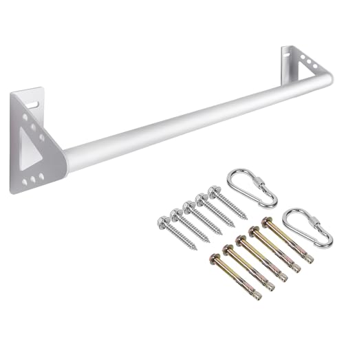 Purife Wall Mounted Doorway Pull Up Bar, Heavy Duty Strength Training Pull-Up Bars for Doorframe, Support Beam or Joist Mo...