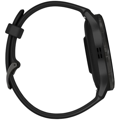 Garmin Venu 3 Health and Fitness GPS Smartwatch Slate Bezel/Black Band (45mm) - (Renewed)