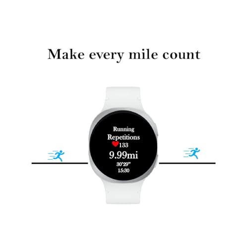 Samsung Galaxy Watch 8 (2025) Buletooth Smartwatch, US Version – Fitness & Sleep Tracking, Energy Score, Heart Rate Monito...