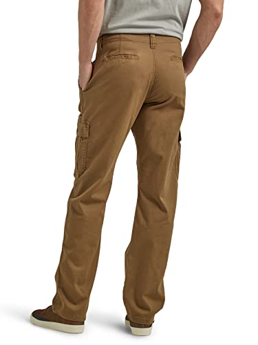 Wrangler Authentics Mens Relaxed Fit Stretch Cargo Pant