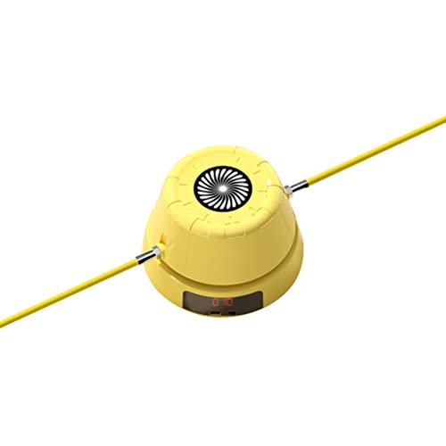Elolicu Smart Jump Rope Machine, Electric Rope Skipping Machine Rechargeable Jump Rope Rope Skipping Sports for Indoor Out...