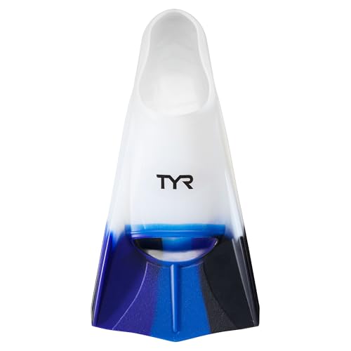 TYR Stryker Silicone Swim Fins - Adult Swimming Gear for Training and Racing