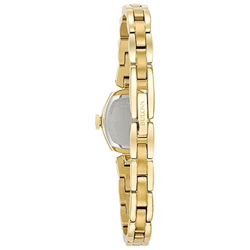 Bulova Ladies' Classic Dress Mini 2-Hand Quartz Watch, Stainless Steel, Arabic Markers