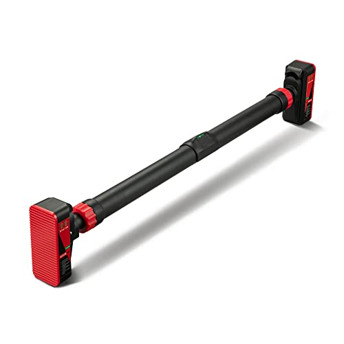 Adjustable Pull Up Bar for Doorway - Upper Body Workout Training Bar with Locking Mechanism, No Screw Installation, Portab...