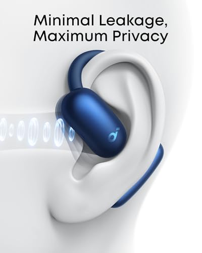 soundcore AeroFit 2 by Anker, Open-Ear Headphones, Real-Time Translation Earbuds, 4 Adjustable Positions for Every Ear Siz...