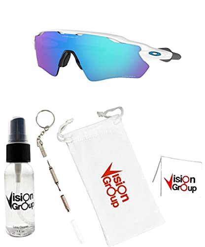 Oakley OO9208 Radar Ev Path Sunglasses+ Vision Group Accessories Bundle
