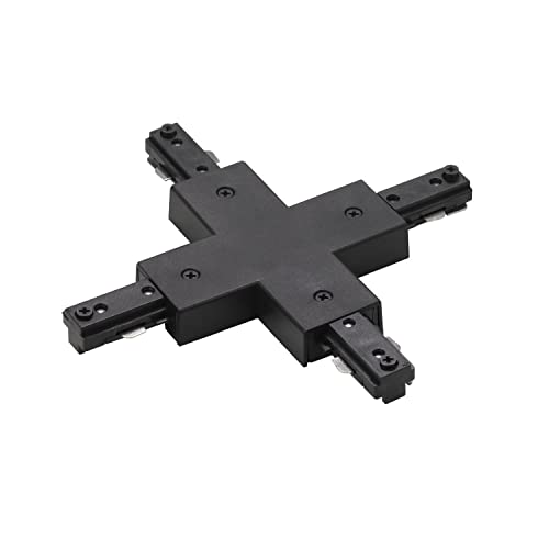 Cal X Connector (3 Wires) - Metal, 7 x 7 x 0.8 inches, Black, Model CALHT-284-BK