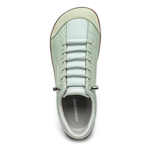 HOBIBEAR Barefoot Shoes Mesh Lightweight Wide Toe Box Zero Drop Slip-on Shoes for Women