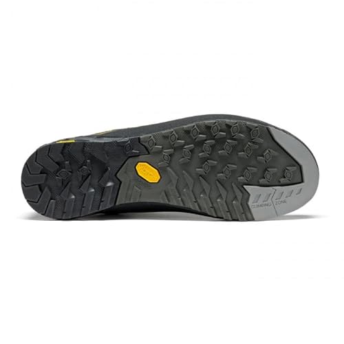ASOLO Men's Eldo LTH GV Water-Resistant Suede Upper Lace-Up Low Cut Approach Shoes with Vibram Grip for Hiking & Trekking