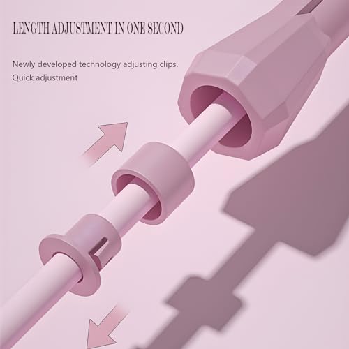 GSMIEY Jump Rope - for Fitness Training, Weight Loss, Cardio, and Crossfit Workouts - Lightweight PVC Skipping Rope for Ho...