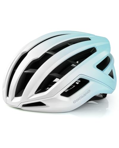 Odoland Adult Bike Helmet - Super Ventilation & Impact-Resistant Frame, Adjustable Dial System Lightweight Bicycle Helmet ...