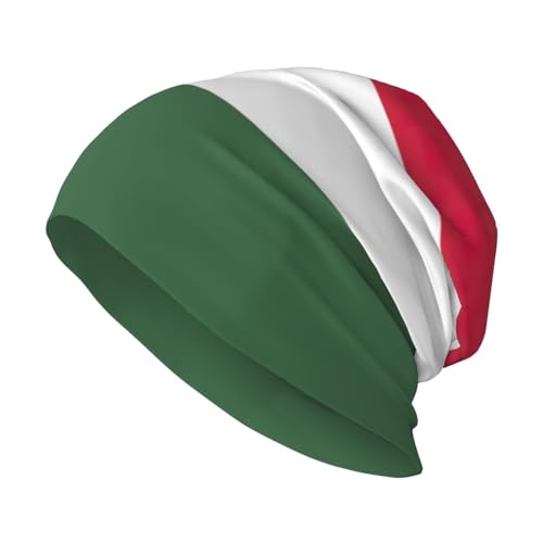 sackhg Flag of Hungary Print Winter Beanie Hat Men Women Soft Lightweight Thermal Cap for Outdoor Skiing Wear Black