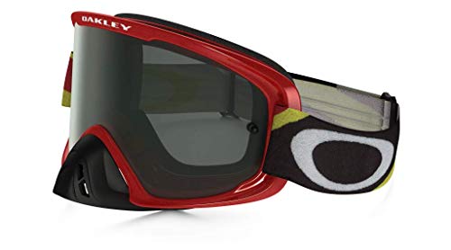 Oakley O2 MX Goggles Heritage Racer Red/Dark Grey