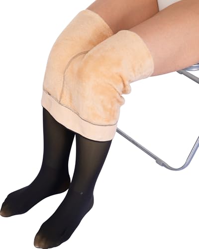 NORMOV Winter Warm Fleece Lined Leggings Women,Thick Thermal Velvet Tights