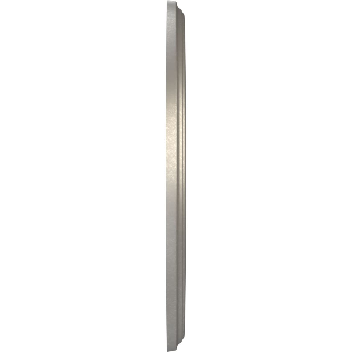 Ekena Millwork Cmp16Bebal Berkshire Thermoformed Pvc Ceiling Medallion (Fits Canopies Up To 7), 16Od X 3 1/2Id X 1P, Bright Coat