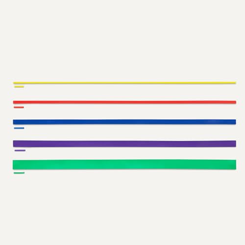 Amazon Basics Exercise Resistance Bands for Working Out, Set of 5